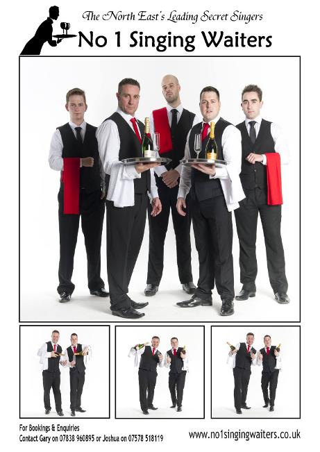No.1 Singing Waiters - Secret Singers